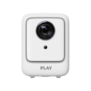 PLAY 2024 Android 9 Full HD 3D LED Projector – 4500 Lumens, 1+8GB, WiFi 6, Bluetooth 5.0, HDMI, USB, Screen Share | Home Cinema Compatible