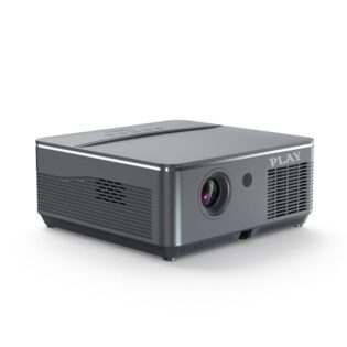 PLAY DLP-6 4K UHD Smart Projector with Android 9.0, 10000 Lumens, 3D Support, Wi-Fi, Bluetooth, 2+16GB, Keystone Correction & Built-in Speaker