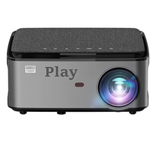 Play MP9 Pro Ultra-Modern HD Latest Android 4K 2k Inbuilt WiFi Bluetooth 4D Keystone Large Display for Home Office & Entertainment 9500lm Digital Projector